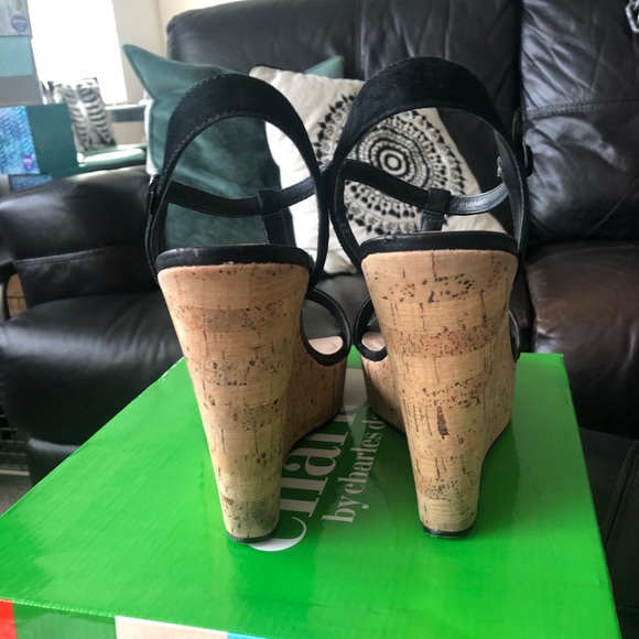 Charles David cork wedge - Picture 3 of 4